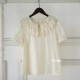 Vcastle Layered Summer Breeze Double Layer Collar Blouse(Pre-Order/4 Colours/Full Payment Without Shipping)